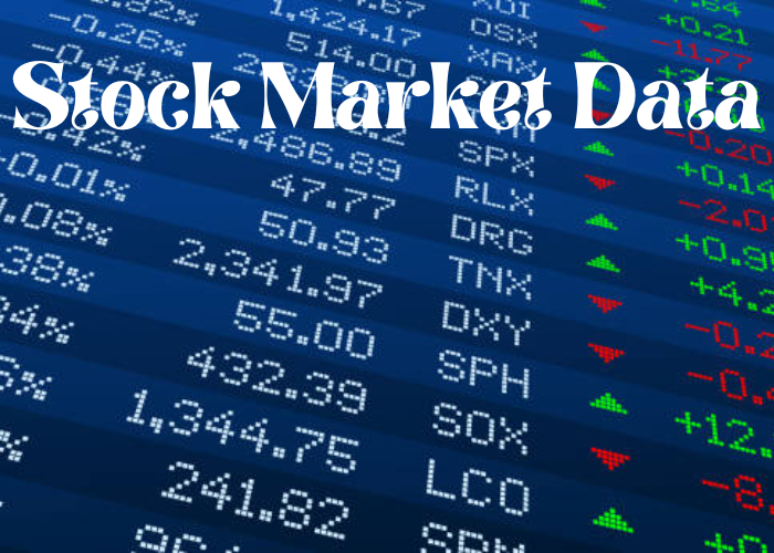 Stock Market Data | Bludwing