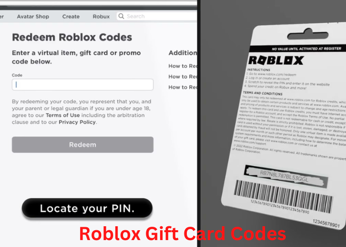 Roblox Gift Card Codes | Bludwing